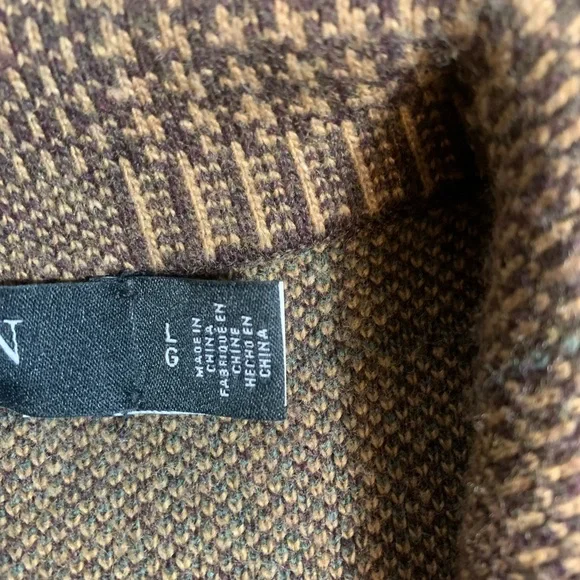 Lauren Ralph Lauren Brown Plaid Blazer - Picture 11 of 13